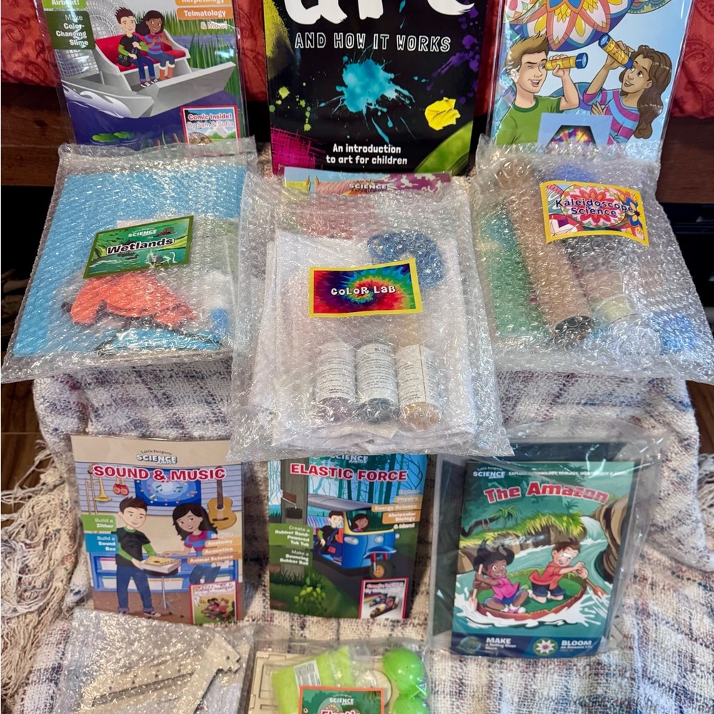 Little Passports Children's Educational Book and Activity Set- 6 total